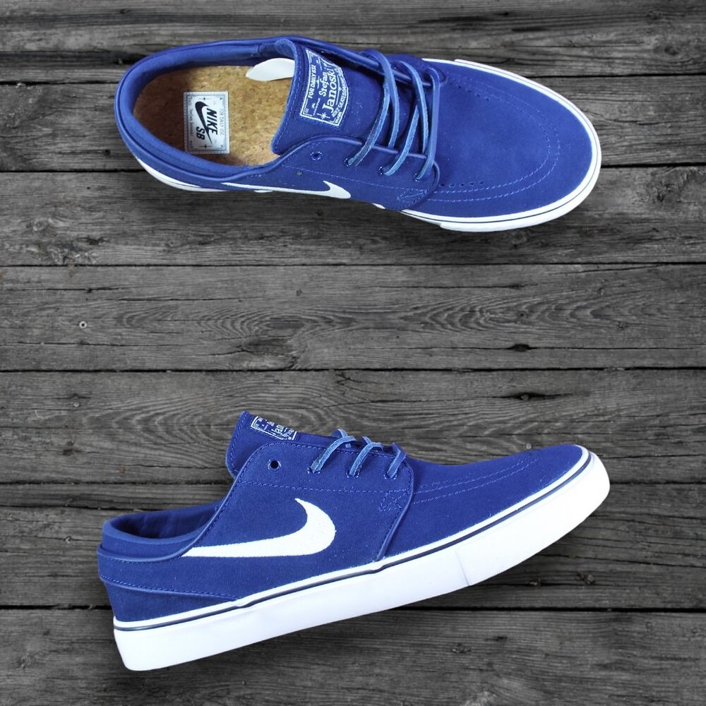 Nike SB Zoom Janoski OG+ Shoes - Navy/Navy/White (BRAND NEW)